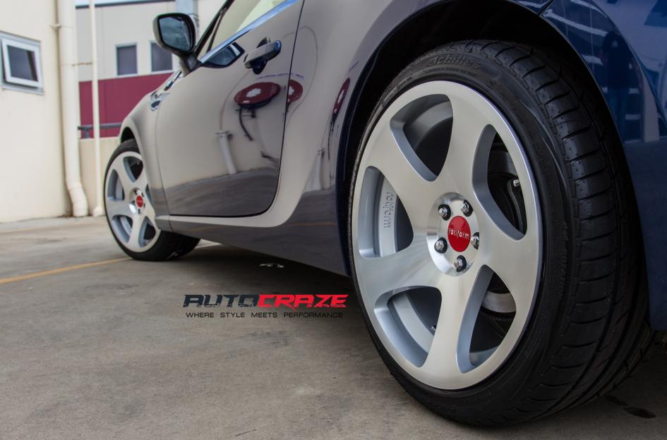 TOYOTA 86 TMB SILVER MACHINED FACE